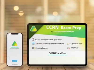 ccrn exam prep banner upskilly
